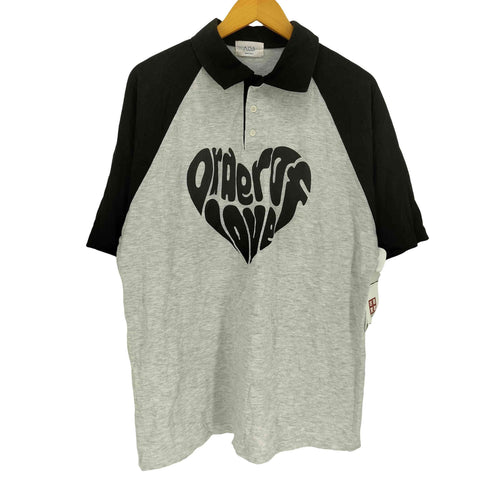 HOLY IN CODE raglan heart collar half T ホーリー・イン・コード・ラグラン・ハート・カラー・ハーフ・ティー メンズ