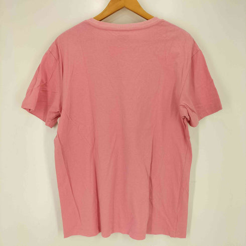 aNYthing 袖裾シングル ロゴ クルーネックTシャツ メンズ import:M