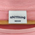 aNYthing 袖裾シングル ロゴ クルーネックTシャツ メンズ import:M