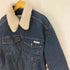 カルバンクライン CALVIN KLEIN SPORT BLUE JEANS ライナー付き 襟ボア デニムジャケット メンズ LL