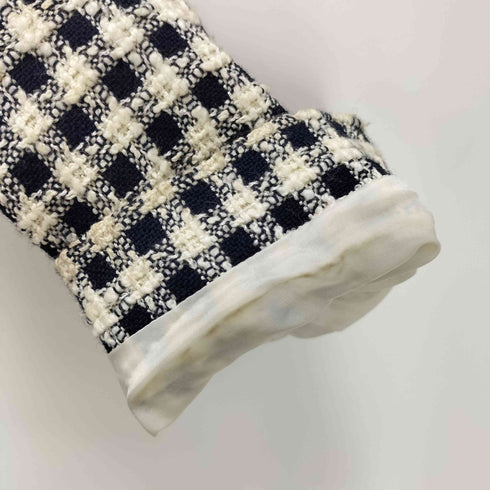 ハナエモリ HANAE MORI 混紡生地 ツイード ジャケット スカート セットアップ レディース 11A3