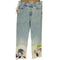 ベルシュカ BERSHKA キャラクタープリント デニム レディース EUR:36