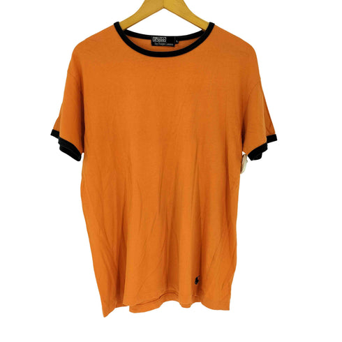 ポロバイラルフローレン Polo by RALPH LAUREN 裾ポニー リンガーTシャツ メンズ JPN:L