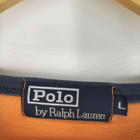 ポロバイラルフローレン Polo by RALPH LAUREN 裾ポニー リンガーTシャツ メンズ JPN:L