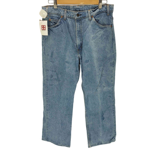 リーバイス Levis 2005年5月製 プエルトリコ製 オレンジタブ ボタン裏918 517 ブーツカットデニム メンズ W36L30
