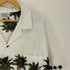Pacific Legend Apparel 90S USA製 ヤシの木 プリント オープンカラー アロハシャツ メンズ 3XL