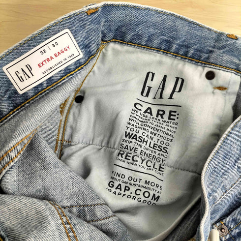 ギャップ Gap EXTRA BAGGY バギーデニム パンツ メンズ 32×30