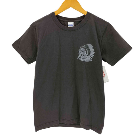 ユナイテッドアスレ UNITED ATHLE フェザープリント クルーネックTシャツ メンズ JPN:S