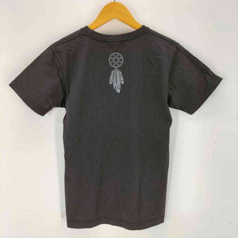 ユナイテッドアスレ UNITED ATHLE フェザープリント クルーネックTシャツ メンズ JPN:S