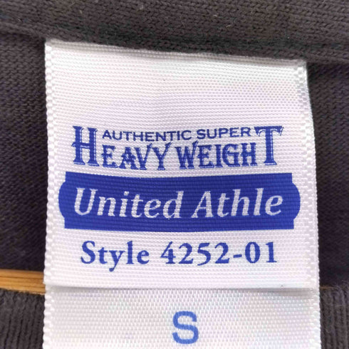 ユナイテッドアスレ UNITED ATHLE フェザープリント クルーネックTシャツ メンズ JPN:S