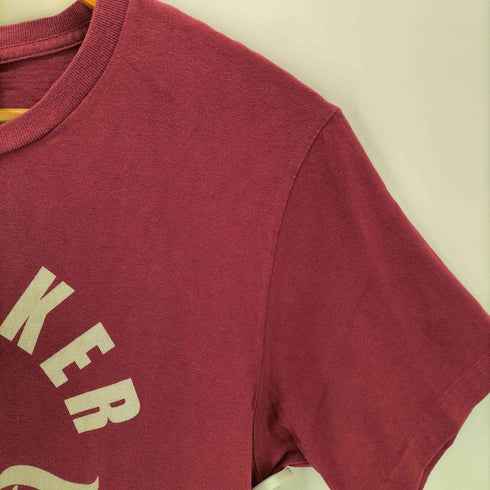 ティーエムティー T.M.T 袖裾シングル フロントプリントクルーネックTシャツ メンズ JPN:L