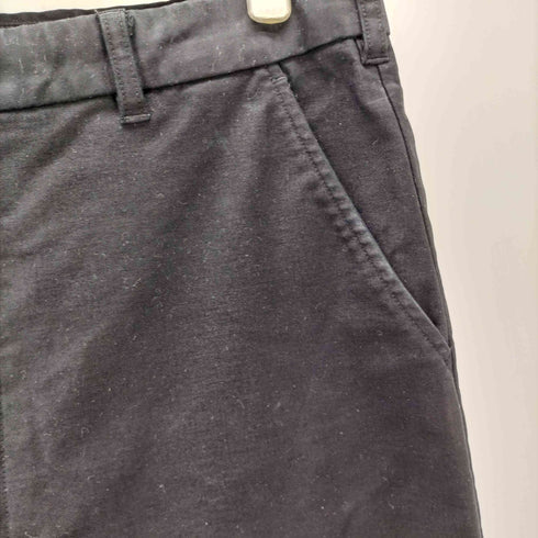 コムデギャルソンオム COMME des GARCONS HOMME 24AW AD2024 Wide Leg Pants 後染め コットン ワイドレッグ ブラック チノ トラウザー パンツ メンズ JPN:M