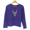 ハーレーダビッドソン HARLEY-DAVIDSON 00S OLD USA製 鷹 ホーク ラメ プリント L/S カットソー Tシャツ Y2K 2004 メンズ import:XL