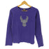 ハーレーダビッドソン HARLEY-DAVIDSON 00S OLD USA製 鷹 ホーク ラメ プリント L/S カットソー Tシャツ Y2K 2004 メンズ import:XL
