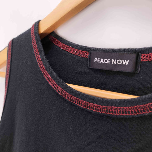 ブラックピースナウ BLACK PEACE NOW バック クロス ジーザス プリント タンクトップ Y2K レディース JPN:M