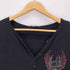 ハーレーダビッドソン HARLEY-DAVIDSON 00S OLD トライバル プリント L/S ヘンリーネック カットソー Y2K メンズ import:M