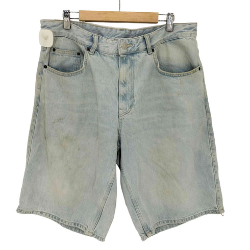 ザラ ZARA BAGGY FIT JORTS バギーフィット デニムショートパンツ メンズ EUR:44-46