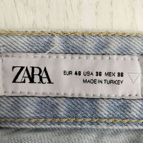 ザラ ZARA BAGGY FIT JORTS バギーフィット デニムショートパンツ メンズ EUR:44-46
