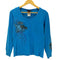 ハーレーダビッドソン HARLEY-DAVIDSON USA製 バラ ローズ 両面 プリント L/S カットソー Y2K レディース import:M