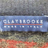90S CLAYBROOKE イタリア製 総柄 ミドルネック ウール混アクリルニット メンズ XL