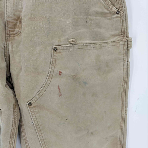 カーハート Carhartt WASHED-DUCK DOUBLE-FRONT WORK DUNGAREE ダック地 ダブルニーパンツ メンズ 36x30