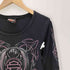 ハーレーダビッドソン HARLEY-DAVIDSON トライバル プリント L/S カットソー Y2K レディース import:S
