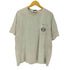 MV SPORT 90S USA製 S/S ポケット Tシャツ 裾袖シングル 霜降り メンズ import:XL
