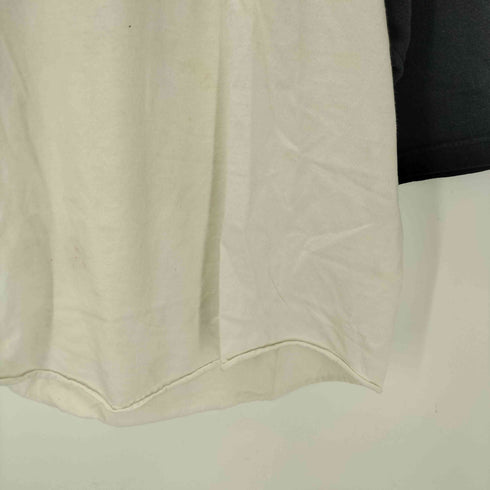 アルスタイル alstyle 00S USA製 ボディ US ロックバンド ラグラン L/S カットソー カットオフ 七分袖 メンズ import:L
