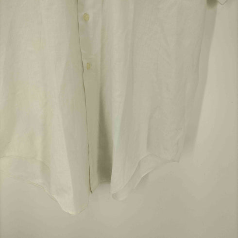 アロー ARROW 80S USA製 S/S シアー シャツ 襟芯 メンズ