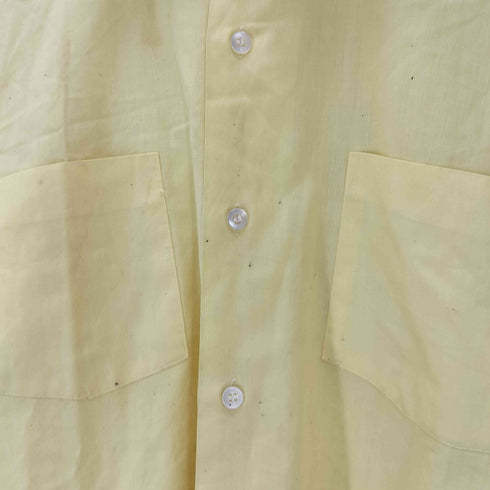 シアーズ Sears 70-80S MADE IN JAPAN デカ襟 S/S シャツ メンズ