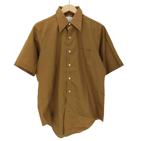 アロー ARROW 60-70S USA製 デカ襟 S/S シャツ 襟芯 メンズ