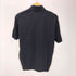 アロー ARROW 60-70S USA製 デカ襟 S/S ブラック ニット ポロ メンズ import:L