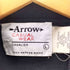アロー ARROW 60-70S USA製 デカ襟 S/S ブラック ニット ポロ メンズ import:L