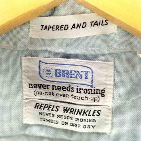 ブレント BRENT 60-70S S/S ボタンダウン シャツ メンズ import:M
