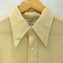 ペニーズタウンクラフト PENNEYS TOWNCRAFT 70S デカ襟 チェッカード S/S シャツ 襟芯 メンズ