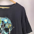 00S ボディ テーマパーク ヴィランズ キャラクター スカル 骸骨 騙し絵 S/S プリント Tシャツ メンズ