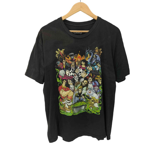 00S ボディ テーマパーク ヴィランズ プリント S/S Tシャツ メンズ import:XL