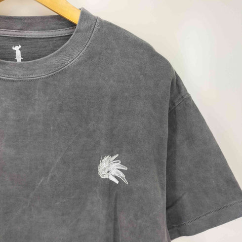 インソニアプロジェクツ Insonnia Projects アーティストプリント 両面プリント クルーネック 半袖Tシャツ メンズ