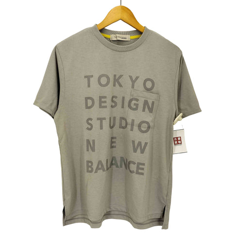 ニューバランス NEW BALANCE TOKYO DESIGN STUDIOS ロゴ プリント 半袖 Tシャツ メンズ JPN:2