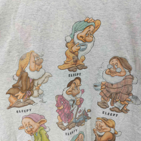 90-00S テーマパーク キャラクター プリント S/S Tシャツ 霜降り メンズ ONE SIZE