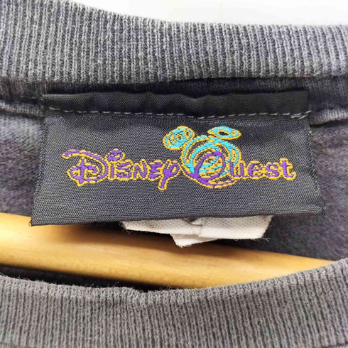 90-00S USA製 テーマパーク ロゴ プリント S/S Tシャツ メンズ