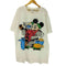 90S USA製 ボディ テーマパーク キャラクター プリント S/S Tシャツ 裾袖シングル メンズ ONE SIZE