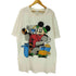 90S USA製 ボディ テーマパーク キャラクター プリント S/S Tシャツ 裾袖シングル メンズ ONE SIZE