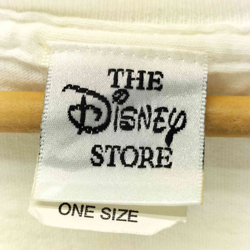 90S USA製 ボディ テーマパーク キャラクター プリント S/S Tシャツ 裾袖シングル メンズ ONE SIZE