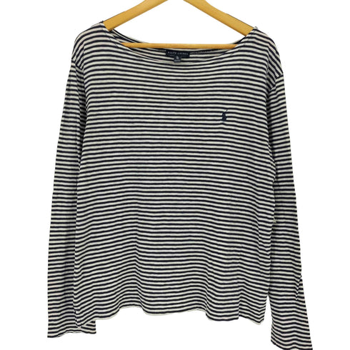 ラルフローレン RALPH LAUREN スモールポニー 刺繍 L/S Tシャツ カットソー メンズ import:XL