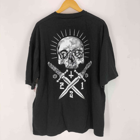 kryclothing ケリークロージング バックスカルプリント 半袖Tシャツ メンズ XL