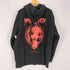 kryclothing ケリークロージング SHIKORI レッドスカルプリントパーカー メンズ XXL