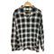 FRONT 11201 Ombre Check Shirt レーヨンオンブレ チェック オープンカラーシャツ メンズ JPN:XL