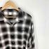 FRONT 11201 Ombre Check Shirt レーヨンオンブレ チェック オープンカラーシャツ メンズ JPN:XL
