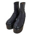 ジョンローレンスサリバン JOHN LAWRENCE SULLIVAN LEATHER PLATFORM BOOTS レザー プラット フォーム ブーツ レディース